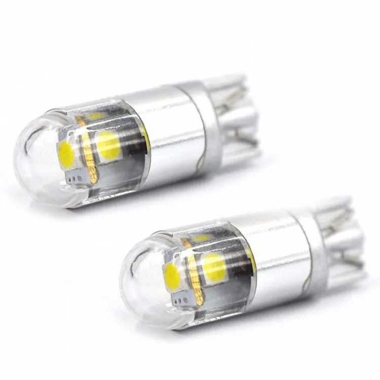 Интерьер автомобиля Лампочки SMD 3030 Canbus Света Автомобиля Сид T10 с Объективом