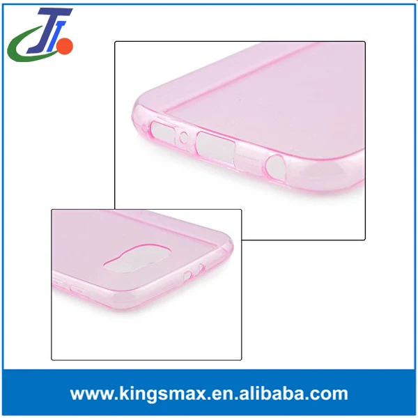 Сотовый телефон аксессуар 100% прозрачный мягкая силиконовой 0.3 мм тпу чехол для S6 чехол крышка оболочки