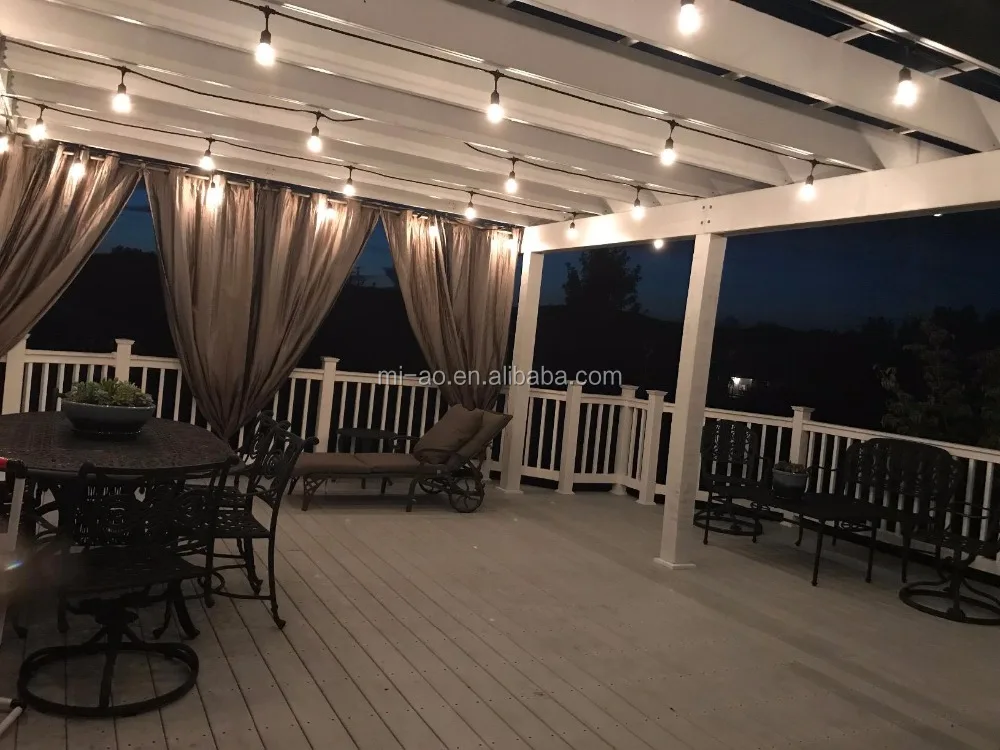 
E26 Outdoor Weatherproof Commercial Grade Lights with Hanging Sockets string light 