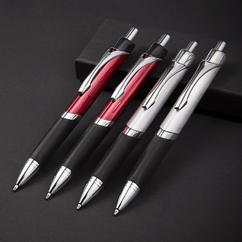 hotel gift good metal ball pen customized click pen with company logo