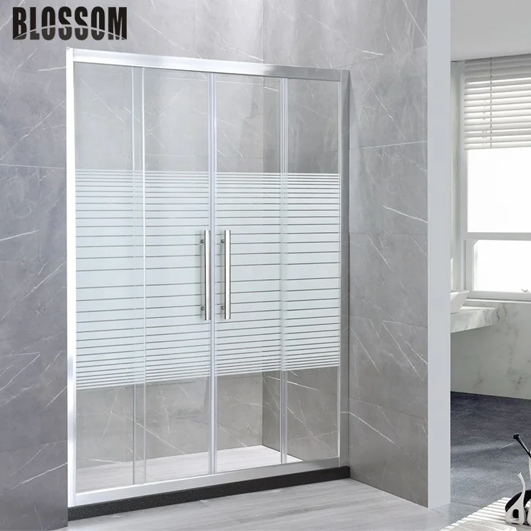 Hangzhou Bathroom 6mm Glass Cheap Prices Sliding Shower Door