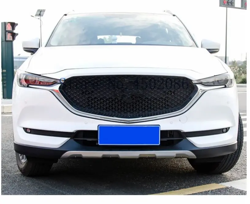 
Высококачественные передние и задние бамперы из нержавеющей стали, защитная противоскользящая пластина для Mazda CX-5 CX5 2018, автомобильный бампер 