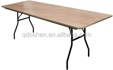 Plywood Wooden Outdoor Folding Table
