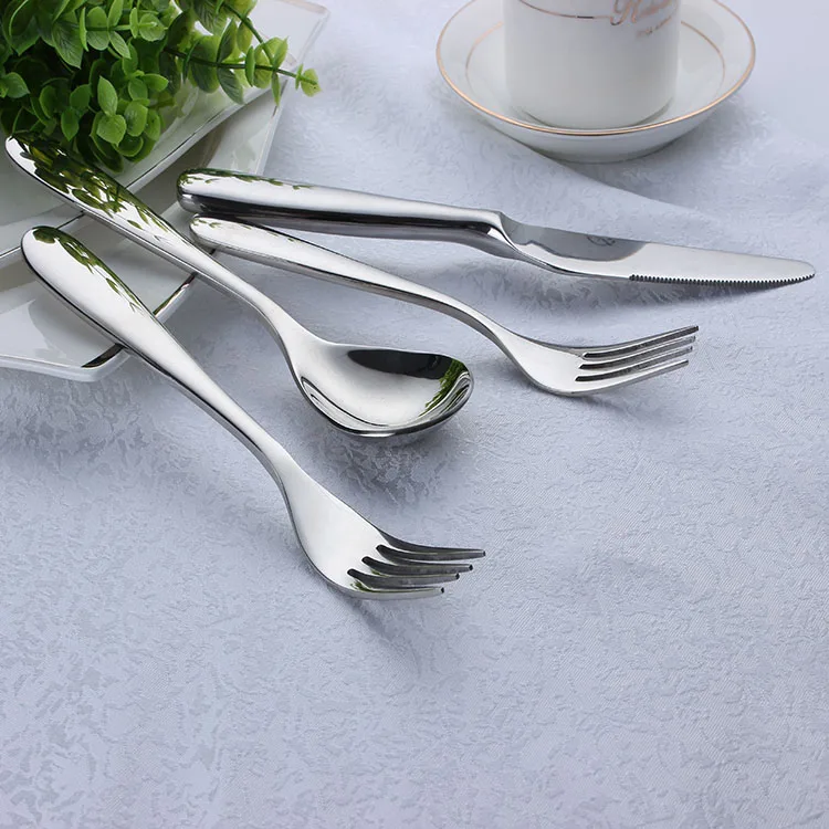 
Restaurant and family flatware stainless fork spoon knife cutlery 