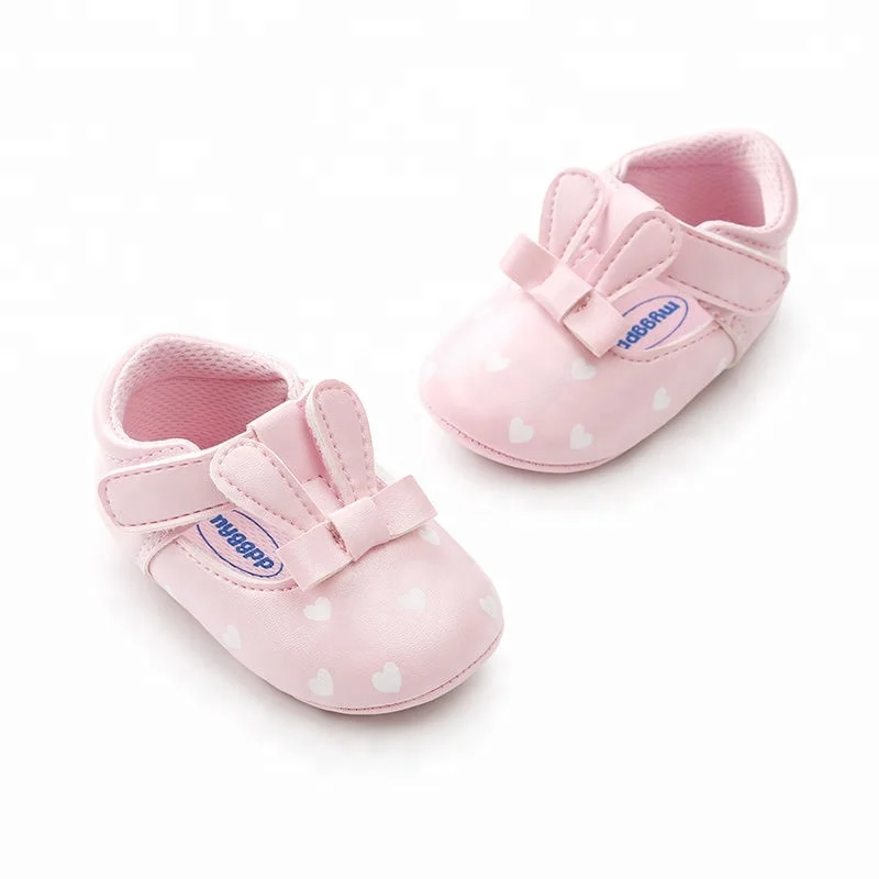 
WONBO Baby Girl Shoes Cute Toddler hard sole first walkers Spring/Autumn Infant PU Leather Shoes For Party 