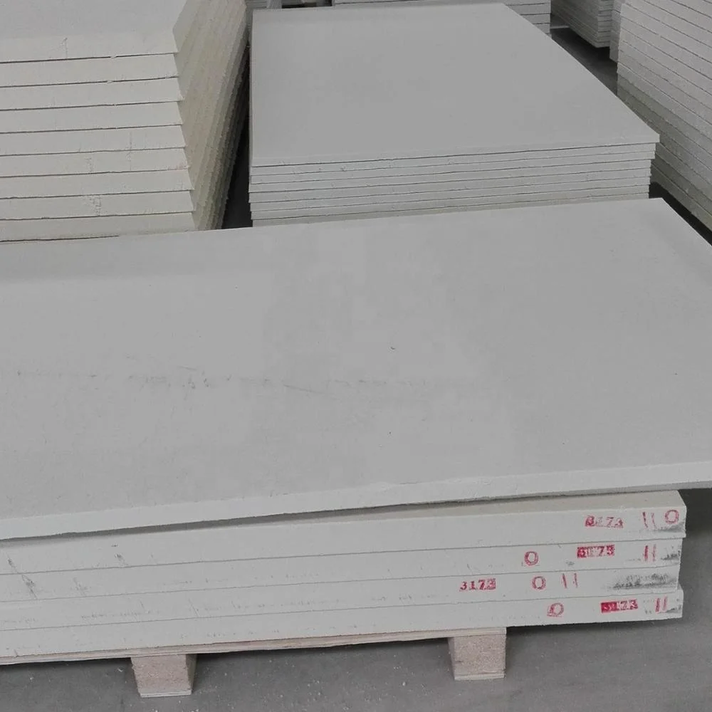 
1430 High Zirconium Ceramic Fiber Wool Plates fireproof board for fireplace 