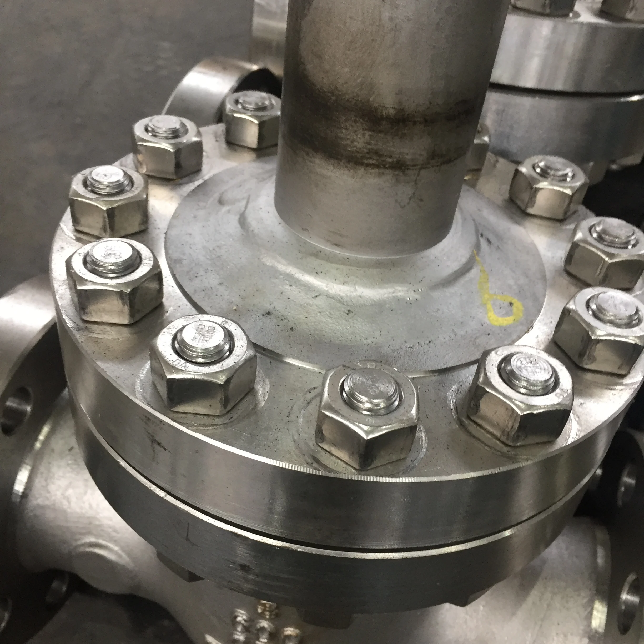 Bellow sealed parallel slide forged steel gate valve os&y