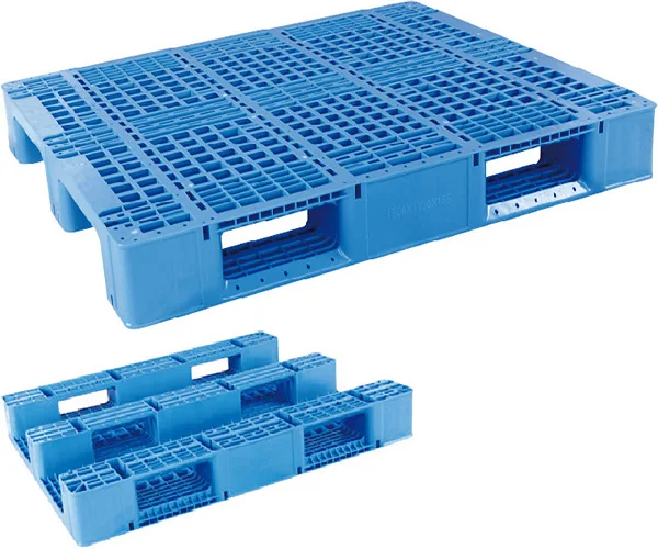 1200*1000mm Heavy Duty Plastic Pallet Transport Pallets With Steel Pipes