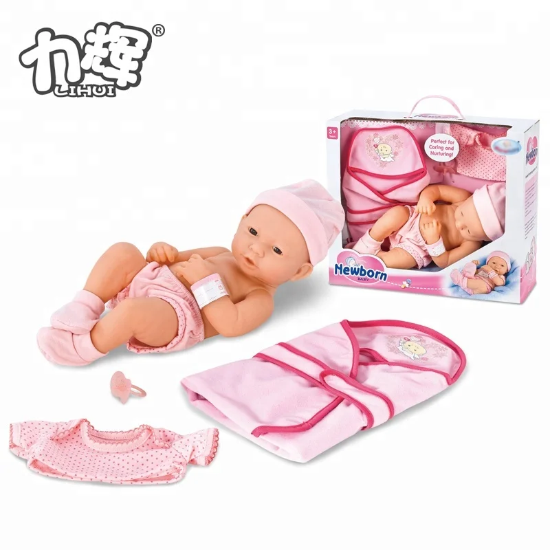 
Wholesale New Soft Vinyl Doll Baby Reborn Silicon Doll Realistic 