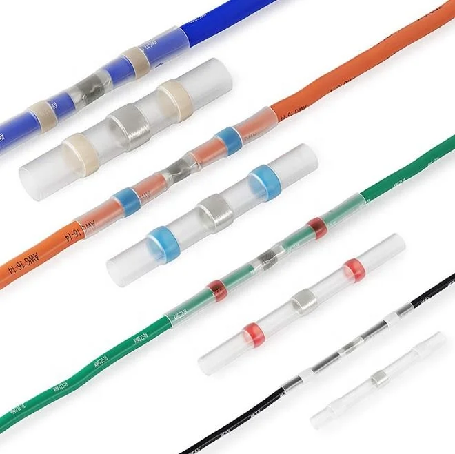 CNBX Waterproof Electrical Cable WIre Insulated Splices Heat Shrink Solder  Seal Wire Connectors Set