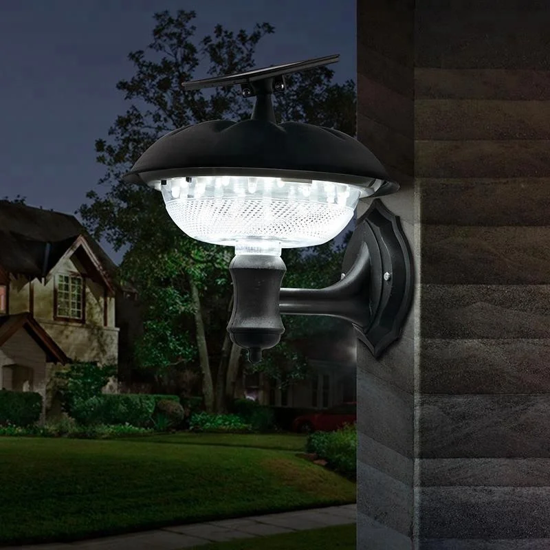 
Waterproof Wall mounted security Garden Fence Yard Lamp 