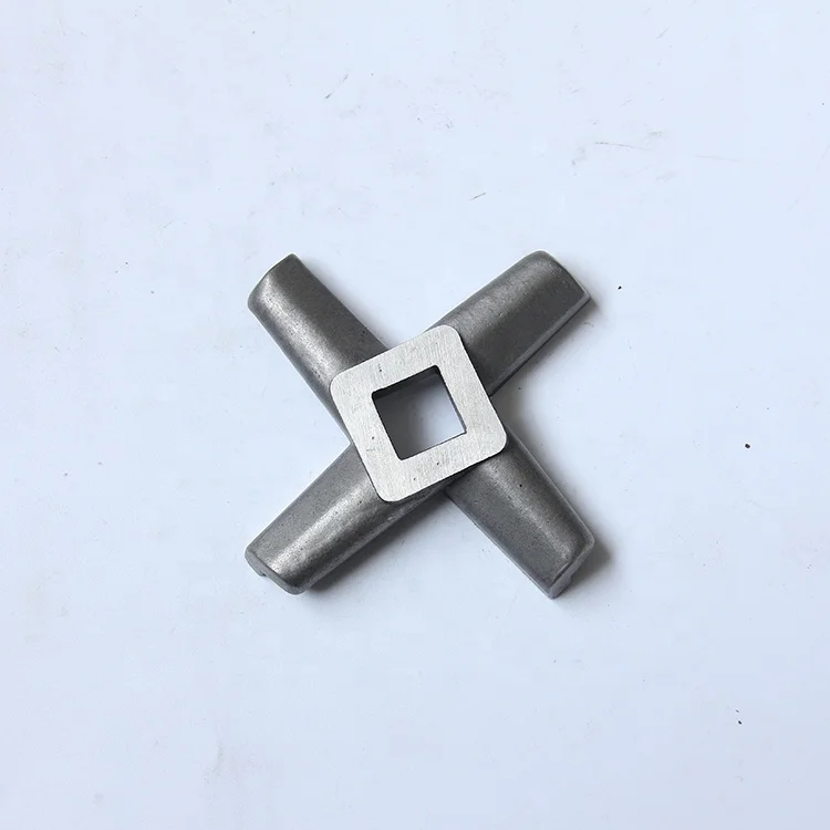 Custom stainless steel investment casting meat grinder blade