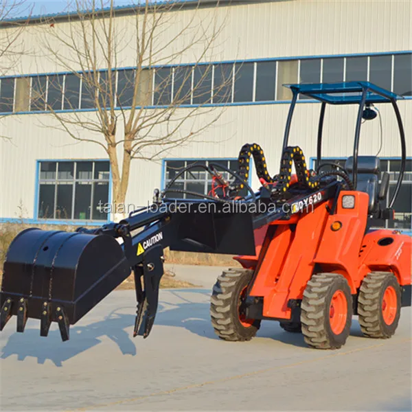 Мини-фронтальный погрузчик с множеством насадок для погрузчиков экскаватора крючка прицепа и т. Д. Для продажи по низкой цене