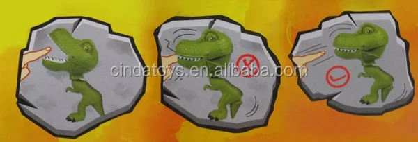 Hot adventure excitement game dinosaurs teeth toys plastic intelligent games toys