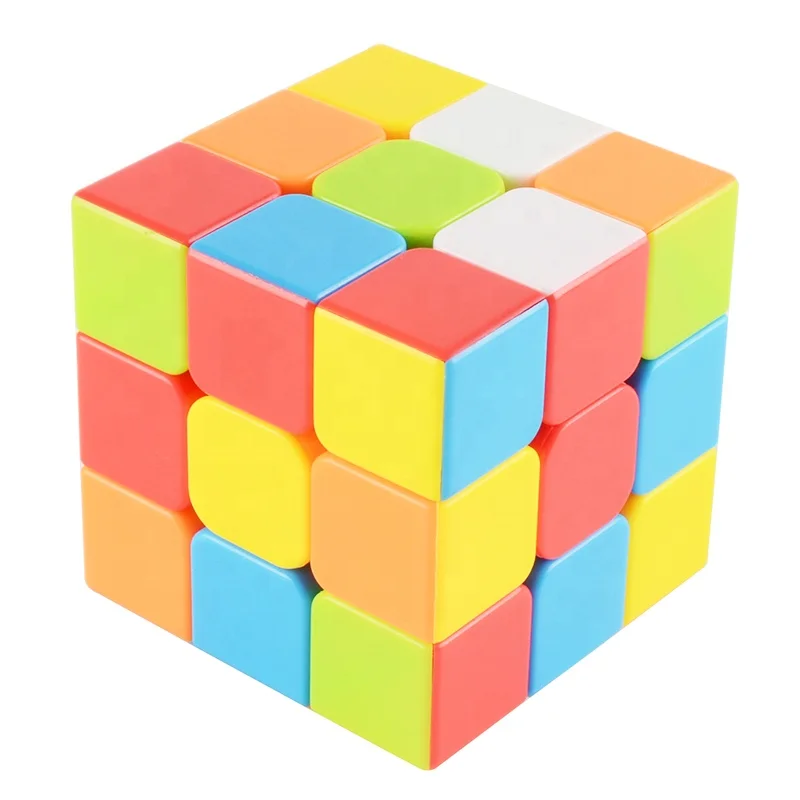 5.7cm kids educational toy abs magical 3x3 smart cube speed with stickerless
