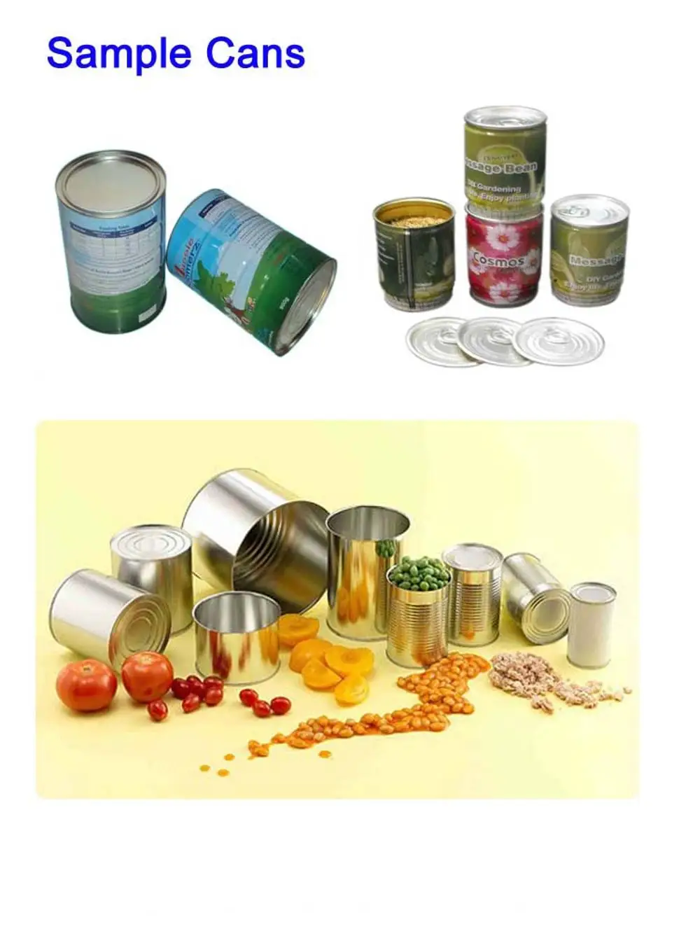 Automatic Meat Tuna Fish Small Food Can Making Equipment Machine Machinery Production Line
