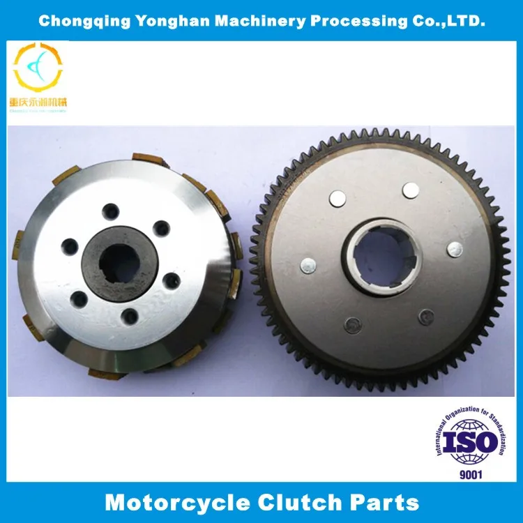 OEM CNC motorcycle 200cc motorbike clutch assembly for CG200 motorcycles