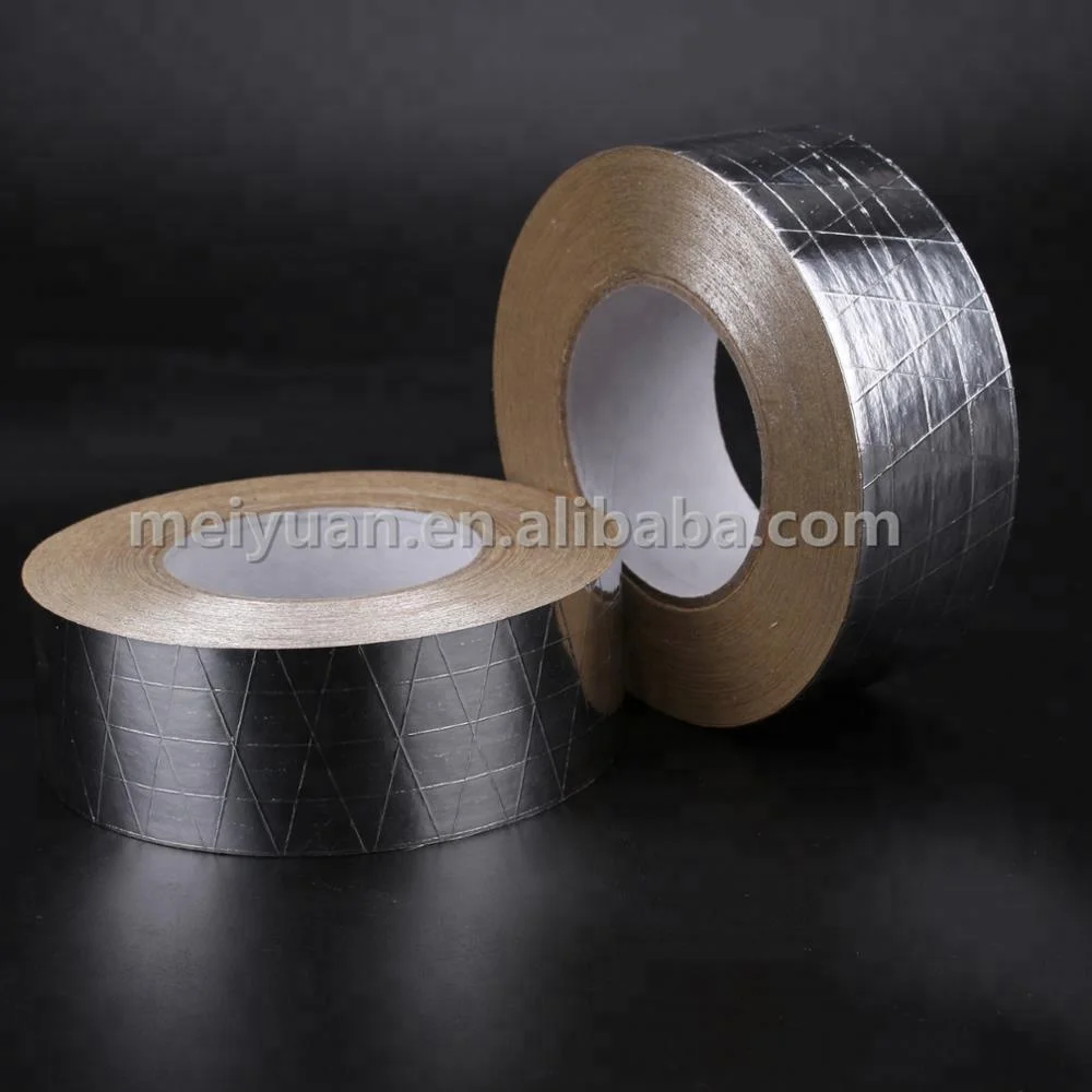 Reinforced Aluminum Foil Tape Foil-Scrim-Kraft Tape for sealing and mending of insulation nail puncture