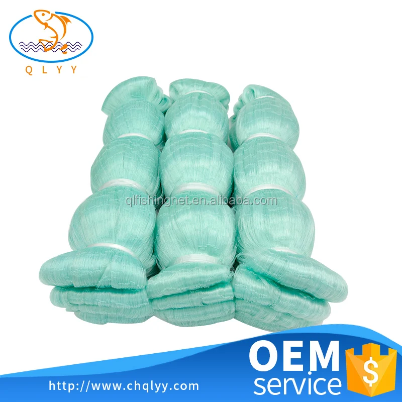 China manufacturers wholesale double knot nylon monofilament fishing net on sale