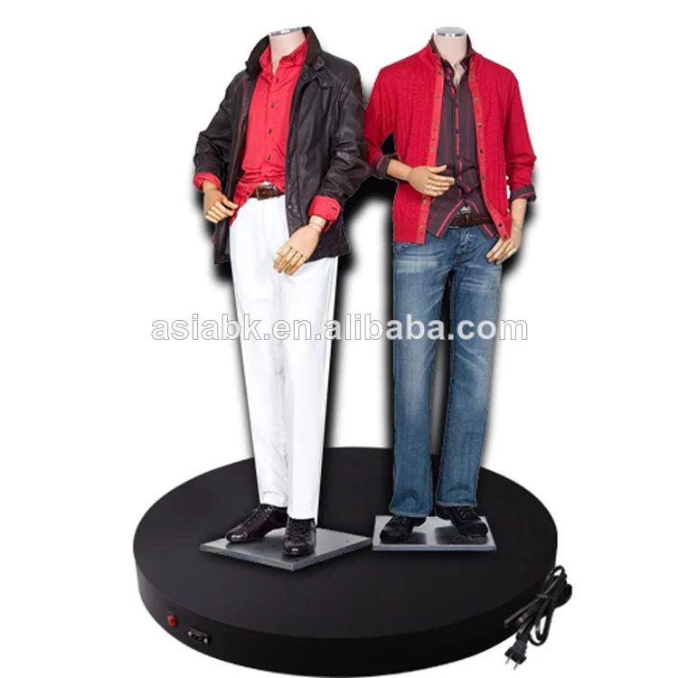 
 поворотный проигрывателя базы для мужчин отдыха костюм, розничный магазин помощник  