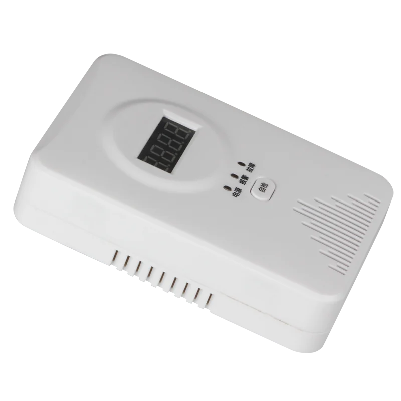 13-YEAR factory AC110V~220V household Methan/lpg gas detector with LCD display