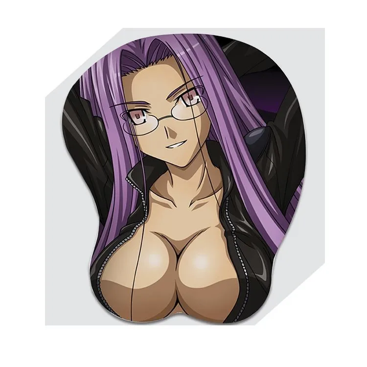 Новый райдер медуза - судьба ночь аниме эргономичный 3D коврик для мыши сексуальная задница запястий Oppai GZFONG MP46