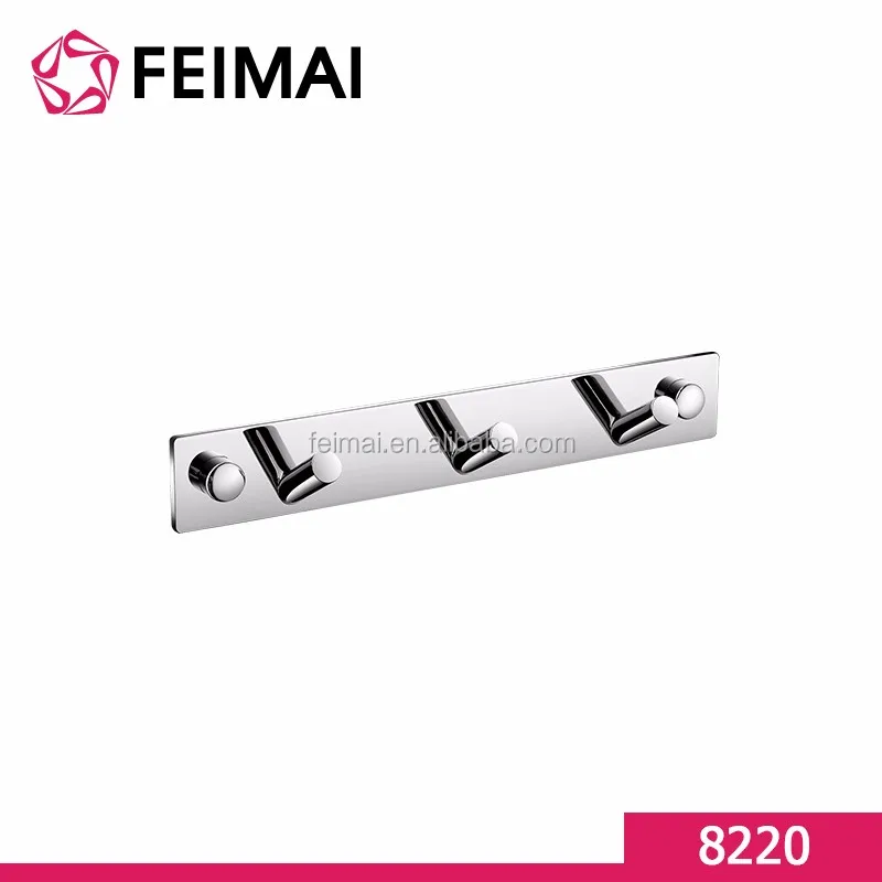 
Simple Bathroom Accessories Design Innovative Wall Mounted Hardware Hat Door Hanger Coat Clothes Hook 