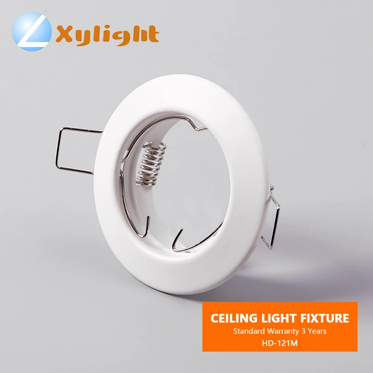 
GU10 MR16 Round Aluminum Alloy LED Retrofit Kits downlight Fixture holder 