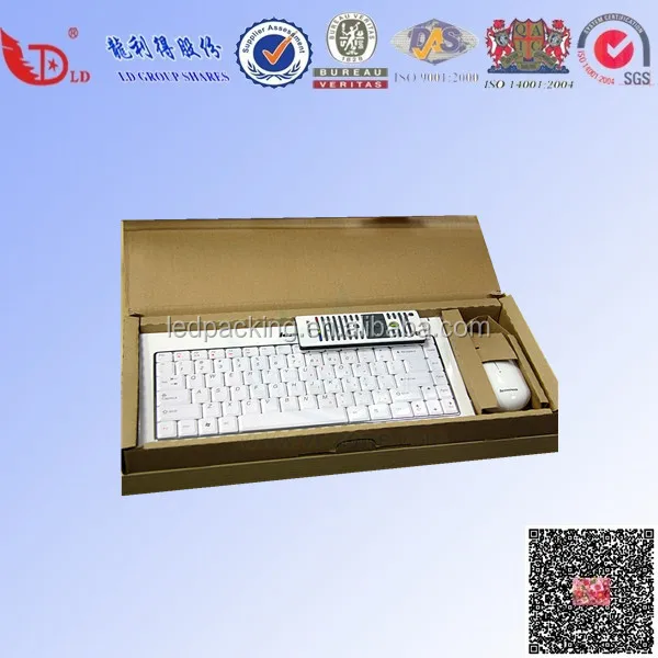 Computer Keyboard Corrugated Carton Box, Cardboard Box For Computer Packing