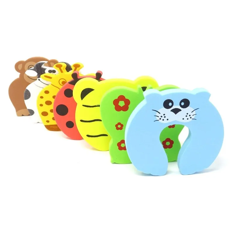 Unique Eva Foam Finger Guard Animal Door Stopper