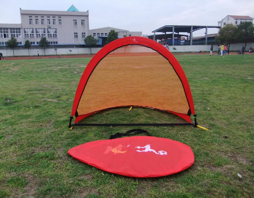 6ft kids pop up folding soccer goal football gate popular football training equipment soccer goal for children
