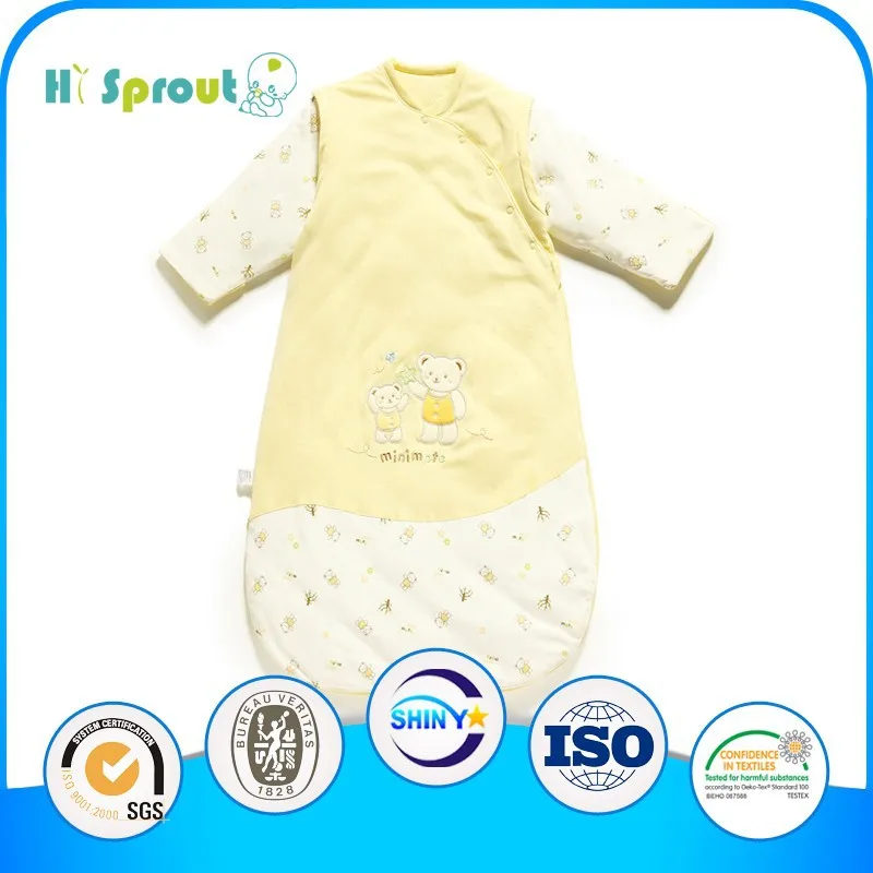с длинным рукавом новороёденного ребенка спальный мешок мультфильма печати
