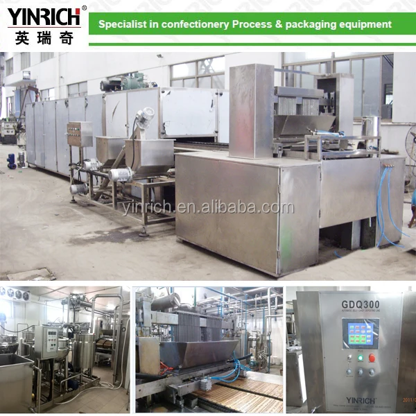 factory price Automatic jelly candy production line