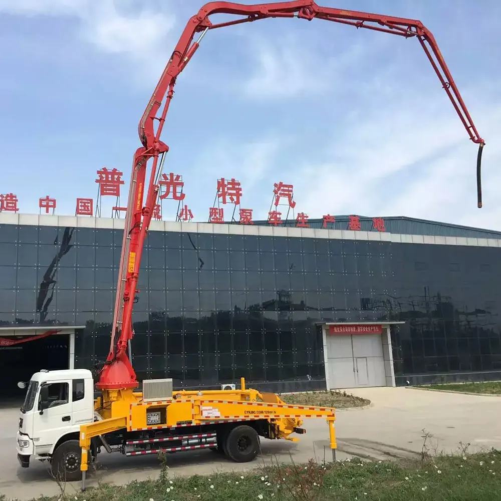 Factory price concrete pump truck dimensions Concrete cantilever pump truck truck mounted concrete pump