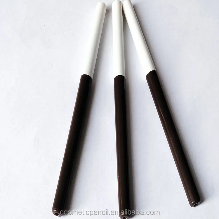 AUTOMATIC Waterproof round nib 130mm eyebrow pencil packaging