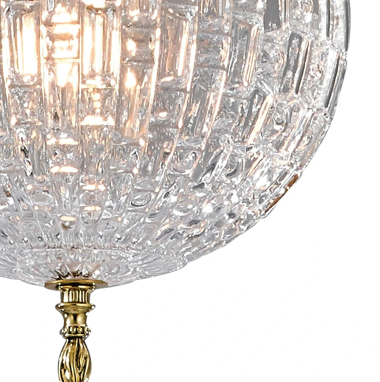 Modern Globe Pendant Light Crystal Chandelier for Restaurants Bars Lodgings Home Furnishings Blown Glass European Energy Saving