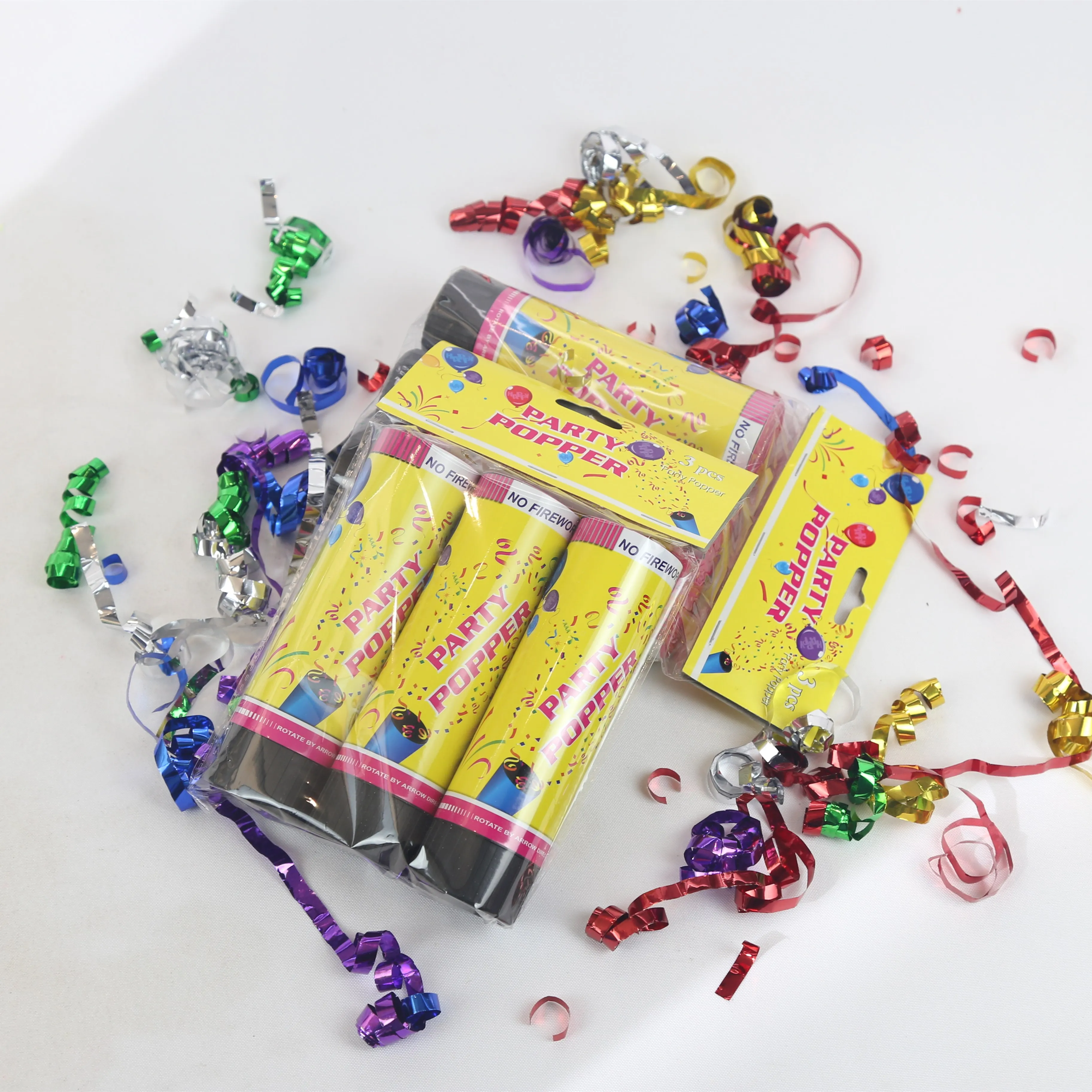 spring loaded party popper