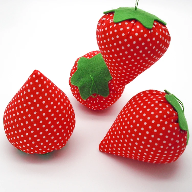 Free shipping Strawberry Pin Cushion needlework sewing kit E163