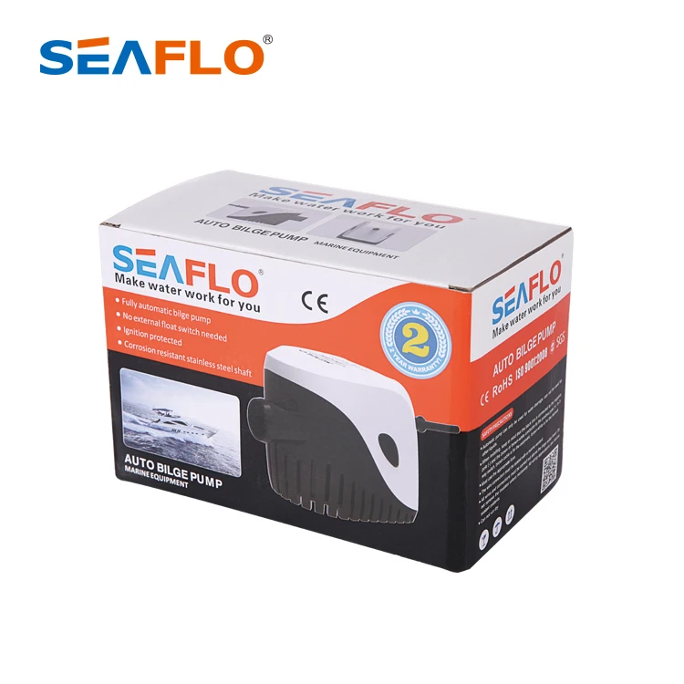 SEAFLO 750GPH 12V DC Marine Water Pump With Float Switch