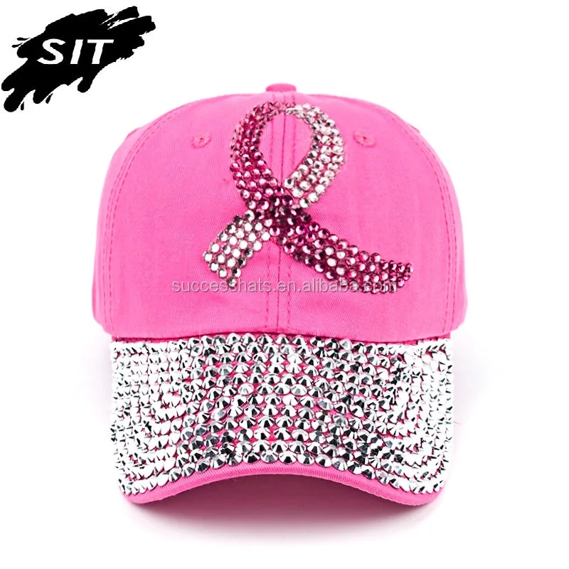 Wholesale Rhinestone Decorated Cap Unique Baseball Caps hats for Women