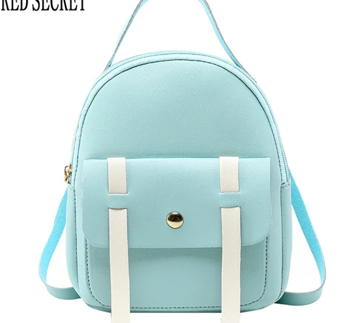 2023 Popular Women Small School Bags PU Leather Shoulder Bags Waterproof Handbag Leisure Bag