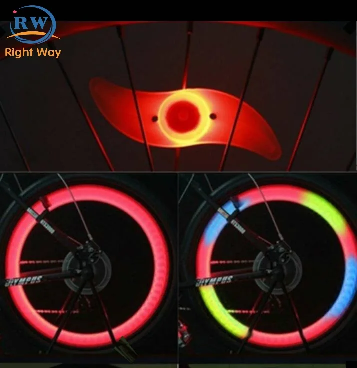 Bicycle accessory decorative led bike light bicycle wheel lights for motor cycle