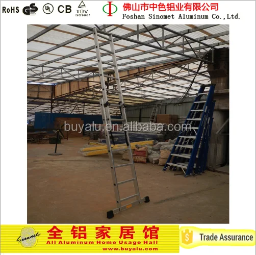Hot Sell Extention Ladder Muti-functional Combination Aluminum Ladder