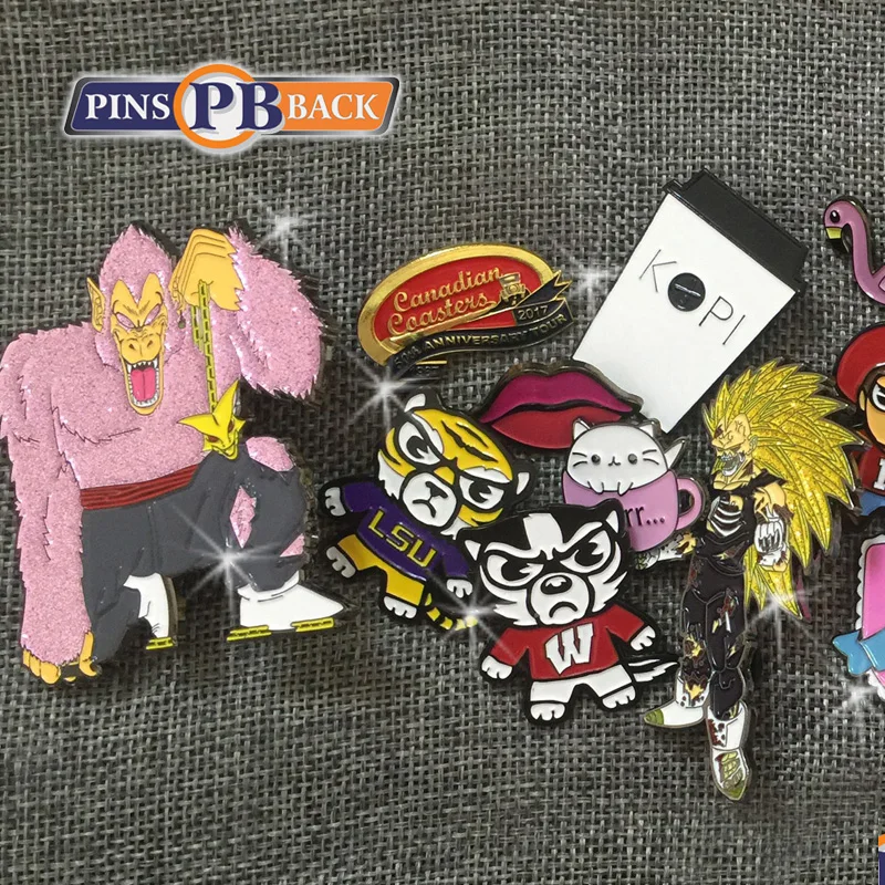 Magnet badge custom metallic Iron Zinc Alloy soft enamel magnet badge promotional UAE national souvenir antique white lapel pin