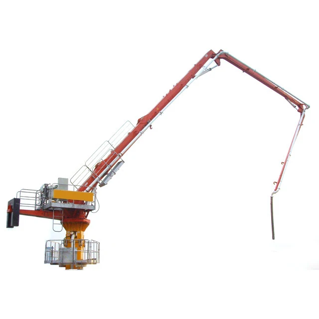 HG28C Inner climbing concrete placing boom, concrete boom placer