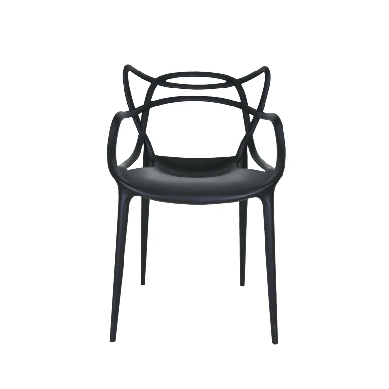 Складной стул, Современный Пластиковый садовый стул с цветами для ресторана, кафе и вечеринки, уличная мебель