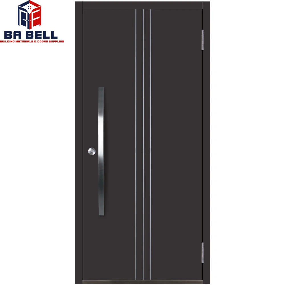 Factory Hot Sale Many Design Good Quantity Indian Main Door Design Steel Metal Security Door