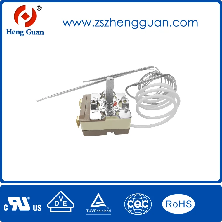 Zhongheng manufacturer capillary thermostat with CUL TUV