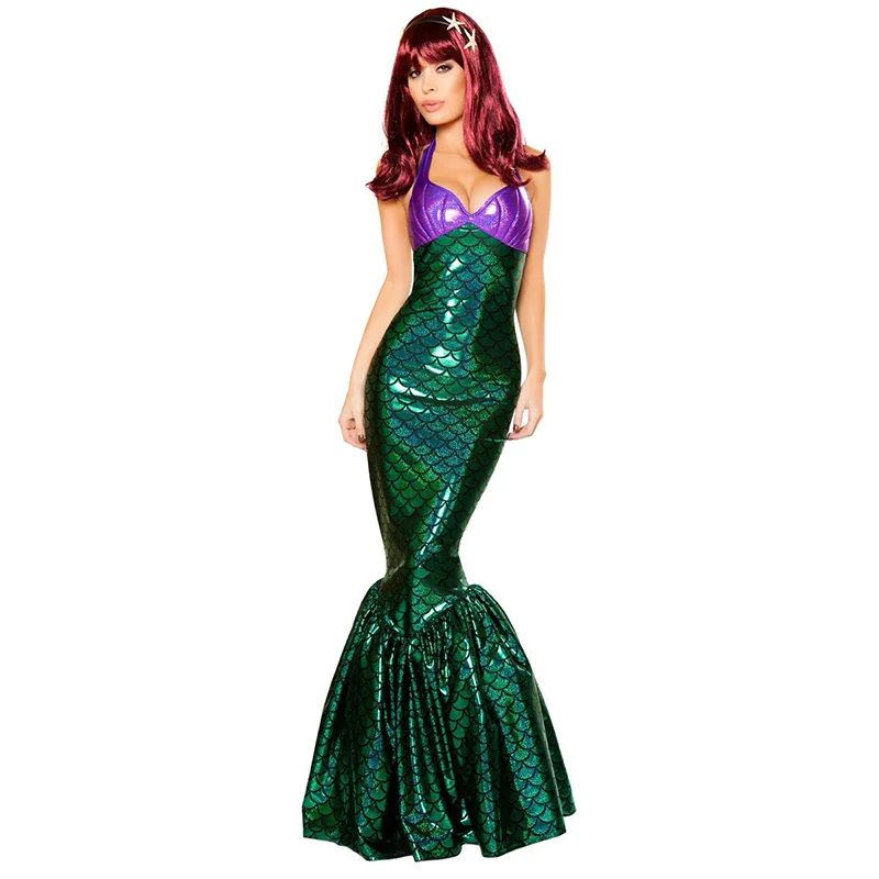 Factory hot sale little mermaid costumes for women