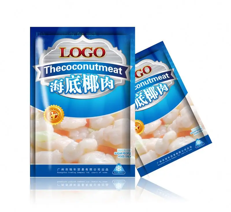 Frozen Chicken Packaging Plastic Container Frozen Food Packaging Bread Bags Vacuum Bag Heat Seal Gravure Printing Moisture Proof